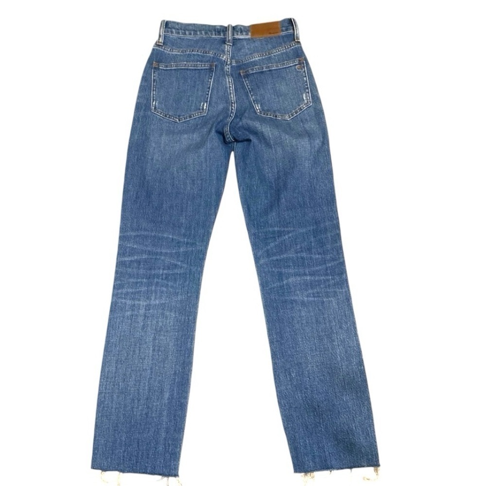 MADEWELL The Perfect Vintage Jean Women’s Size 23 Raw Hem Denim - Picture 3 of 14